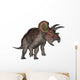 Triceratops Dinosaur Standing up Wall Decal