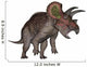 Triceratops Dinosaur Standing up Wall Decal
