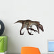 Utahraptor Dinosaur Roaring Wall Decal Design 2