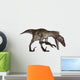 Utahraptor Dinosaur Roaring Wall Decal Design 2