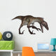 Utahraptor Dinosaur Roaring Wall Decal Design 2