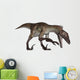 Utahraptor Dinosaur Roaring Wall Decal Design 2