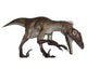 Utahraptor Dinosaur Roaring Wall Decal Design 2