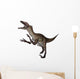 Utahraptor Dinosaur Roaring Wall Decal Design 1