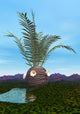 Prehistoric Era Cycadeoidea Tree Wall Decal