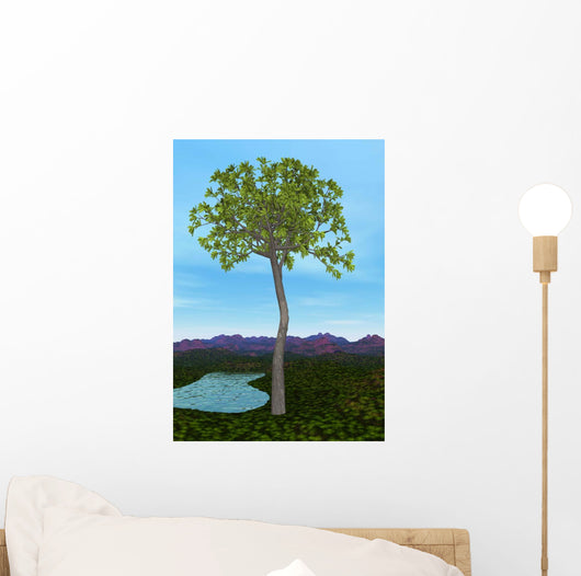 Prehistoric Era Glossopteris Tree Wall Decal