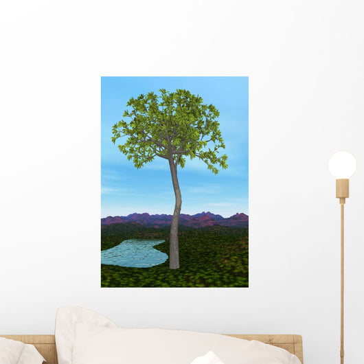 Prehistoric Era Glossopteris Tree Wall Decal