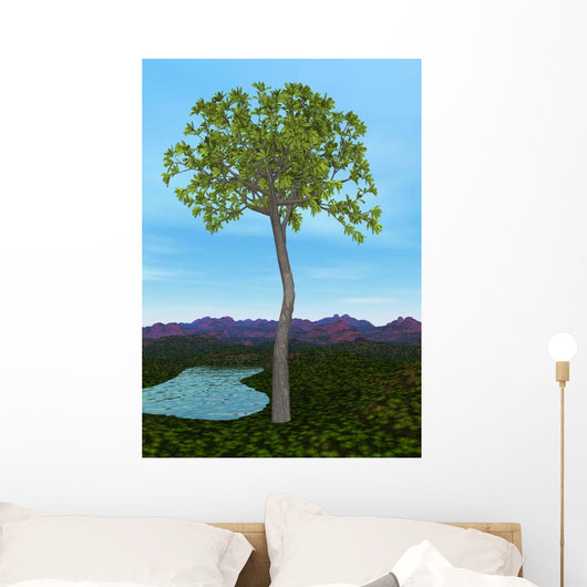 Prehistoric Era Glossopteris Tree Wall Decal
