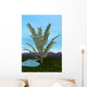 Prehistoric Era Pachypteris Tree Wall Decal