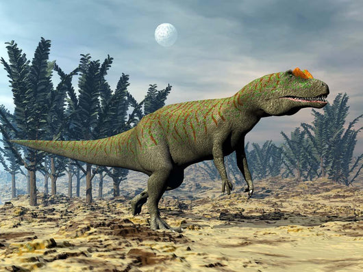 Allosaurus Dinosaur Walking amongst Wall Decal