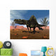 Arizonasaurus Dinosaur Desert with Wall Decal