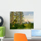 Caudipteryx Watching Dilong Dinosaurs Wall Decal