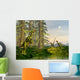 Caudipteryx Watching Dilong Dinosaurs Wall Decal