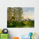 Caudipteryx Watching Dilong Dinosaurs Wall Decal