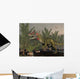 Cryolophosaurus Dinosaur Prehistoric Wetlands Wall Decal
