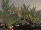 Cryolophosaurus Dinosaur Prehistoric Wetlands Wall Decal
