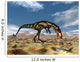 Dilong Dinosaur Hunting Small Wall Decal