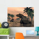 Keratocephalus Dinosaurs Small Lake Wall Decal