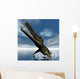 Mesosaurus Dinosaur Jumping out Wall Decal