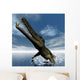 Mesosaurus Dinosaur Jumping out Wall Decal