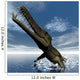 Mesosaurus Dinosaur Jumping out Wall Decal