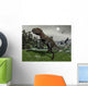 Nanotyrannus Dinosaur amongst Tempskya Wall Decal