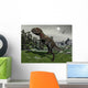 Nanotyrannus Dinosaur amongst Tempskya Wall Decal