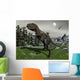 Nanotyrannus Dinosaur amongst Tempskya Wall Decal