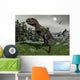 Nanotyrannus Dinosaur amongst Tempskya Wall Decal