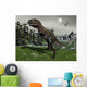 Nanotyrannus Dinosaur amongst Tempskya Wall Decal