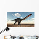 Apatosaurus Dinosaur Walking Desert Wall Decal Design 2