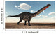 Apatosaurus Dinosaur Walking Desert Wall Decal Design 2