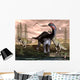 Allosaurus Dinosaurs Attacking Apatosaurus Wall Decal