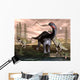 Allosaurus Dinosaurs Attacking Apatosaurus Wall Decal
