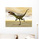 Dilong Dinosaur Desert Wall Decal