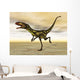 Dilong Dinosaur Desert Wall Decal