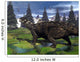 Euoplocephalus Dinosaur Walking Mountain Wall Decal