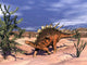 Kentrosaurus Dinosaur Grazing Dicroidium Wall Decal