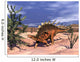 Kentrosaurus Dinosaur Grazing Dicroidium Wall Decal