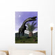 Monolophosaurus Dinosaur Roaring Next Wall Decal