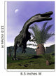 Monolophosaurus Dinosaur Roaring Next Wall Decal