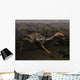 Mononykus Dinosaur Running Night Wall Decal