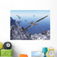 Pteranodon Birds Flying above Wall Decal Design 1