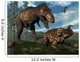 Tyrannosaurus Rex Attacking Einiosaurus Wall Decal
