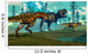 Nanotyrannus Hunting Small Tyrannosaurus Wall Decal