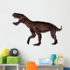 Lycaenops Dinosaur Roaring White Wall Decal