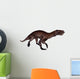 Lycaenops Dinosaur Walking White Wall Decal