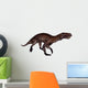 Lycaenops Dinosaur Walking White Wall Decal