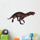 Lycaenops Dinosaur Walking White Wall Decal