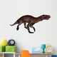 Lycaenops Dinosaur Walking White Wall Decal